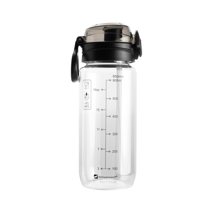 Butelka z tritanu 650 ml KARISIMBI Schwarzwolf