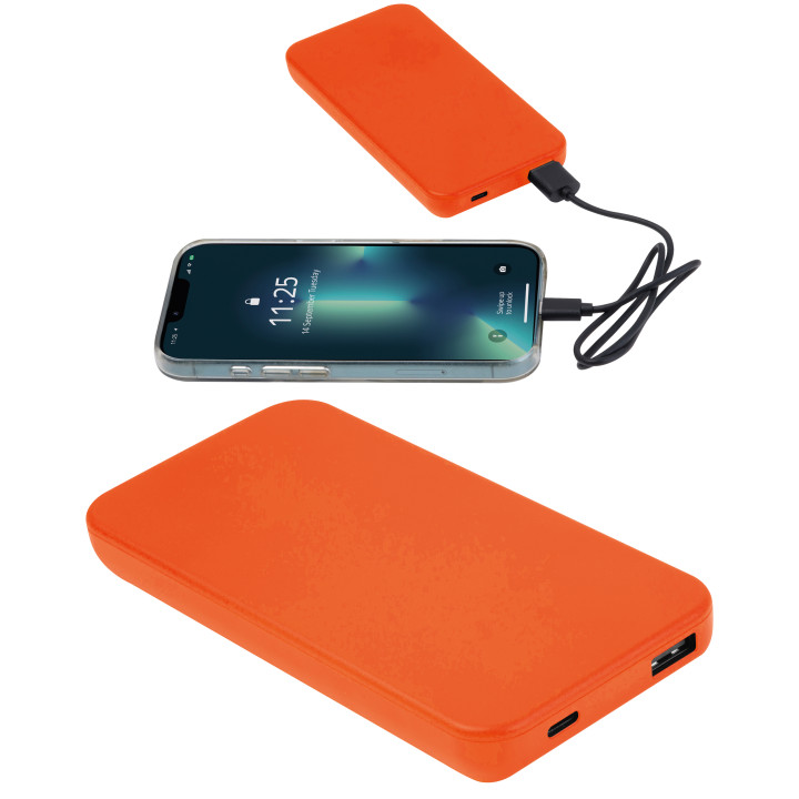 Power bank z ABS z recyklingu 10000 mAh PRESTON