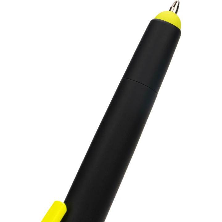 Długopis plastikowy z zakreślaczem touch pen EMMETT
