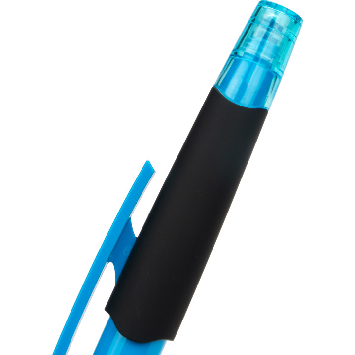 Długopis plastikowy z zakreślaczem touch pen EMMETT