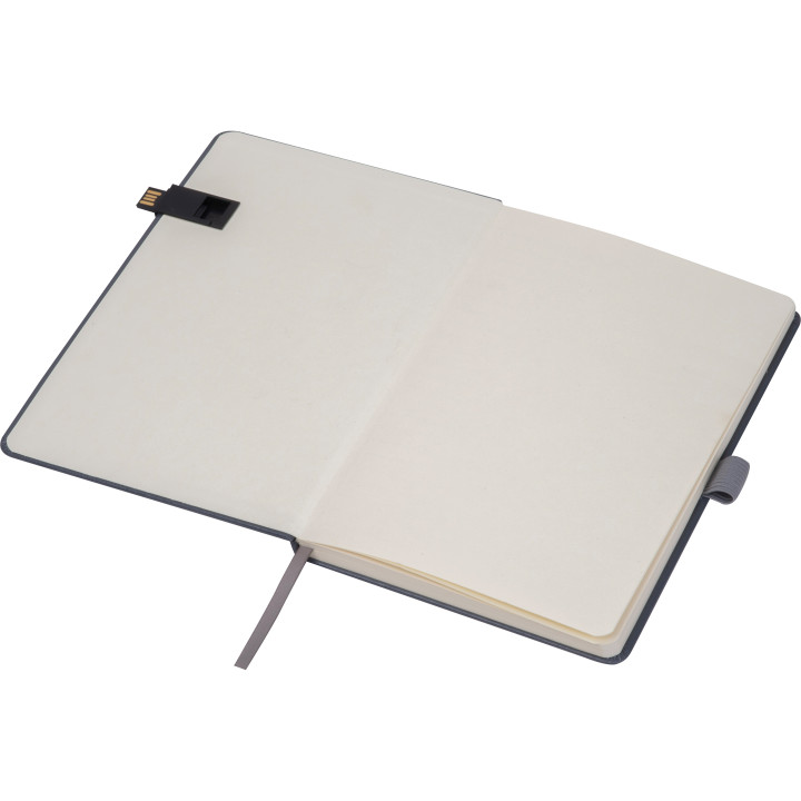 Notatnik A5 w linie z USB 16GB FRANCESCO