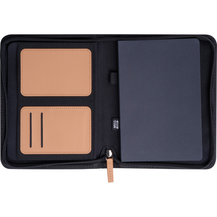 Teczka na dokumenty A5 z notatnikiem w linie RPET SHANNON