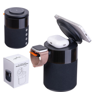Głośnik bluetooth z ładowarką bezprzewodową Ferraghini RILEY
