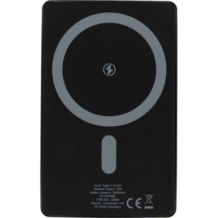 Power bank 5000 mAh z ładowarką indukcyjną Magsafe OLIMPIA