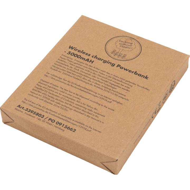 Power bank 5000 mAh z ładowarką indukcyjną Magsafe OLIMPIA