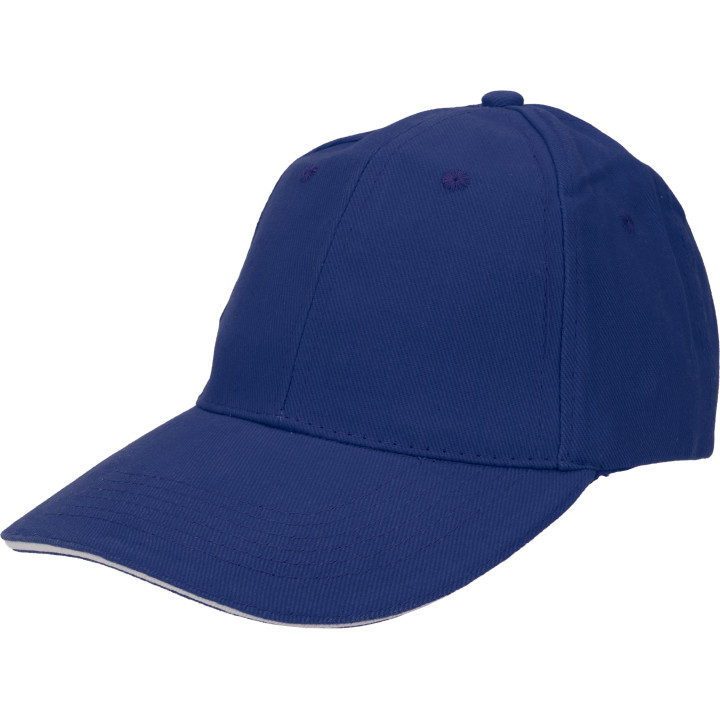 Czapka z daszkiem bawełniana 6 paneli, 260 g/m² CURTIS