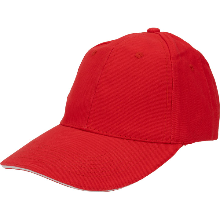 Czapka z daszkiem bawełniana 6 paneli, 260 g/m² CURTIS