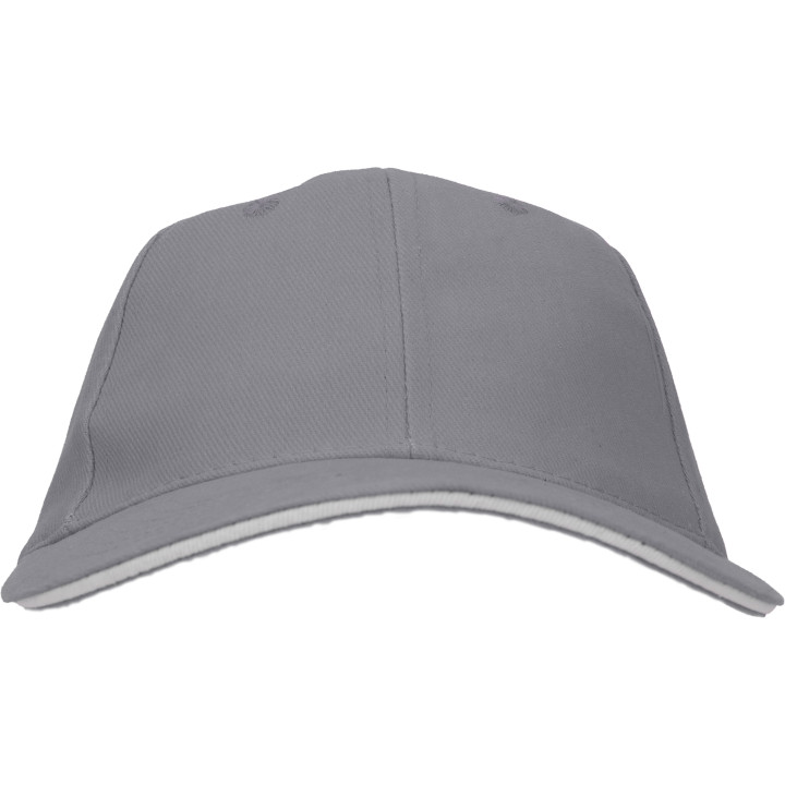 Czapka z daszkiem bawełniana 6 paneli, 260 g/m² CURTIS