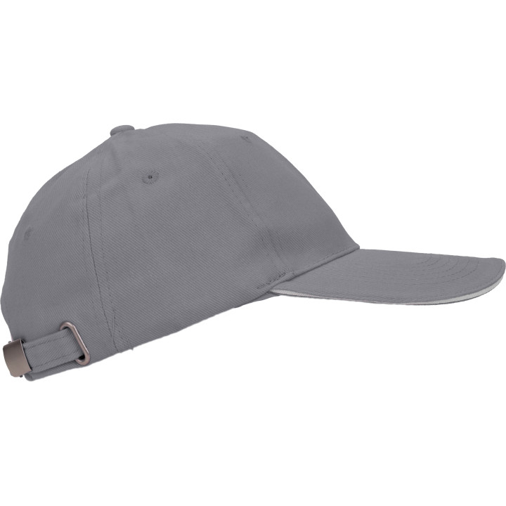 Czapka z daszkiem bawełniana 6 paneli, 260 g/m² CURTIS