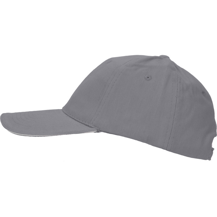 Czapka z daszkiem bawełniana 6 paneli, 260 g/m² CURTIS