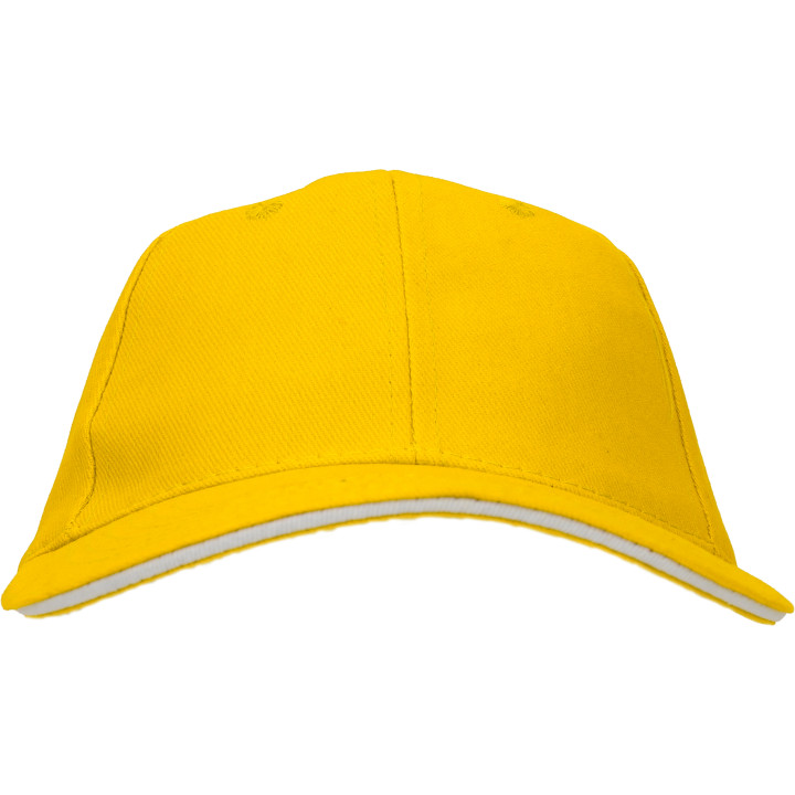 Czapka z daszkiem bawełniana 6 paneli, 260 g/m² CURTIS