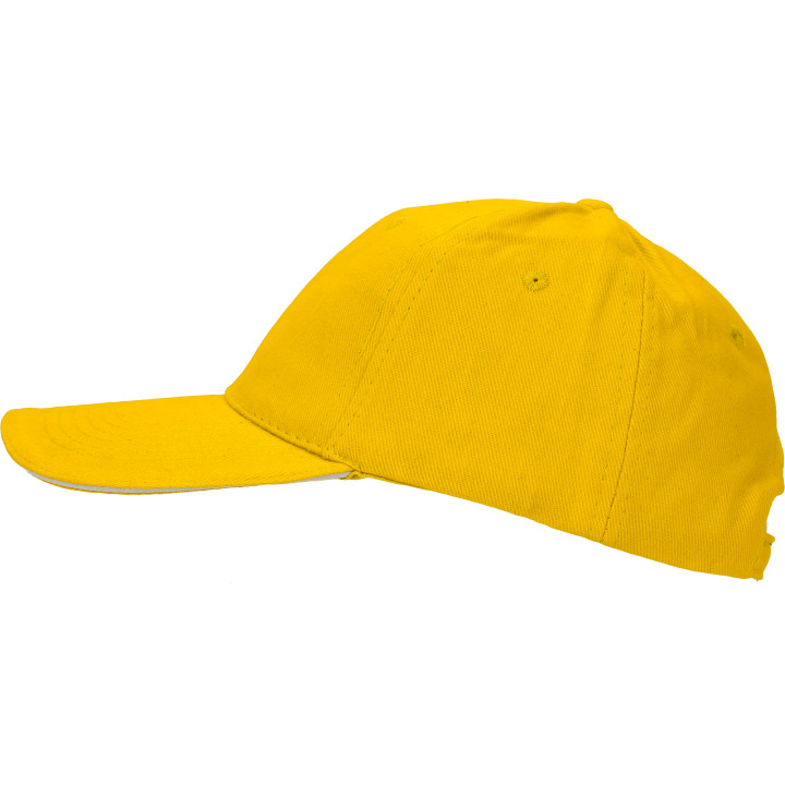 Czapka z daszkiem bawełniana 6 paneli, 260 g/m² CURTIS