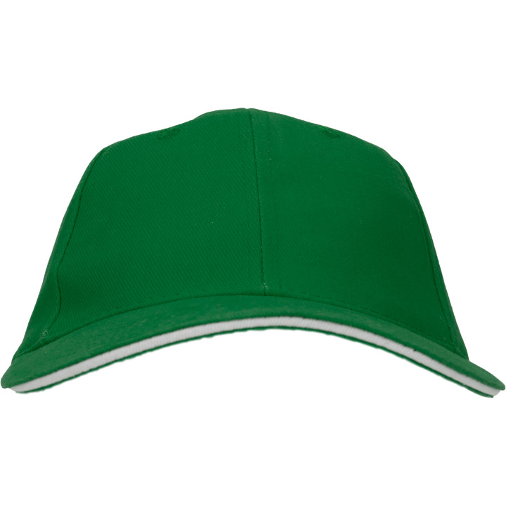 Czapka z daszkiem bawełniana 6 paneli, 260 g/m² CURTIS