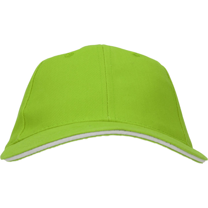 Czapka z daszkiem bawełniana 6 paneli, 260 g/m² CURTIS