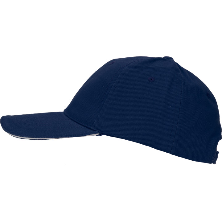 Czapka z daszkiem bawełniana 6 paneli, 260 g/m² CURTIS