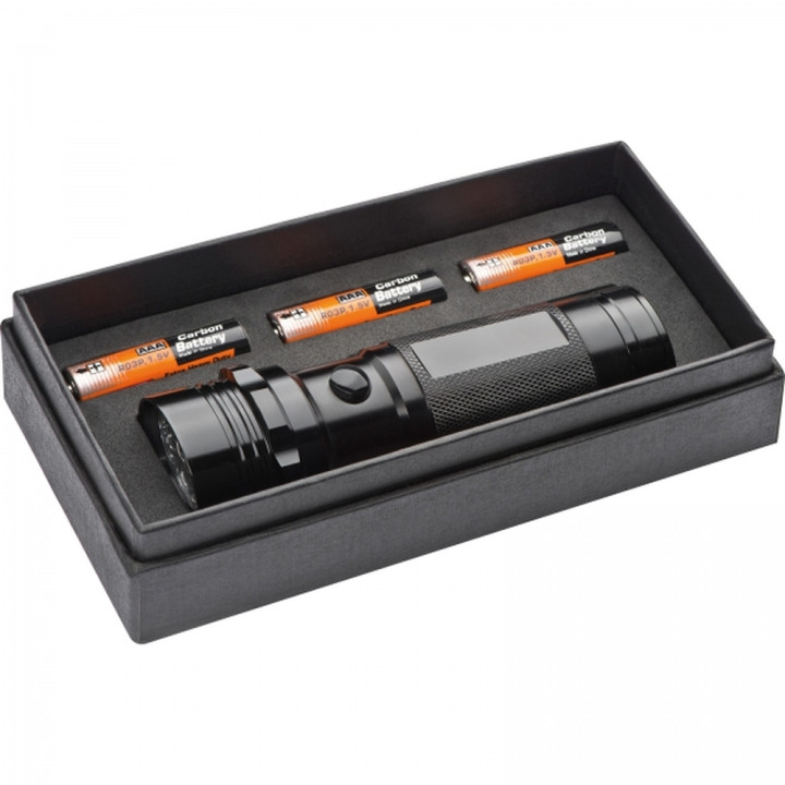 Latarka metalowa 14 LED ERASMO