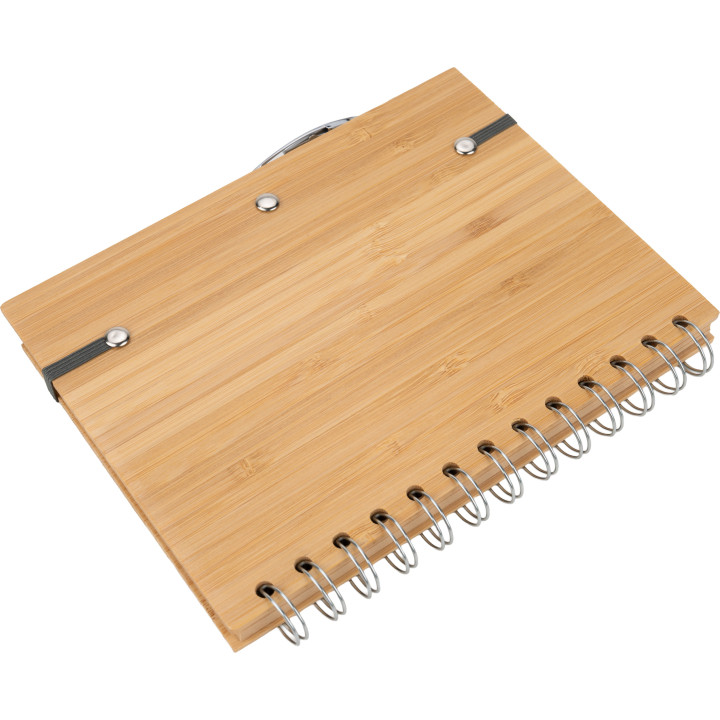 Notatnik A5 w linie z papieru z recyklingu FRANCESCA