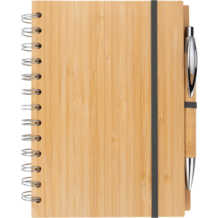 Notatnik A5 w linie z papieru z recyklingu FRANCESCA