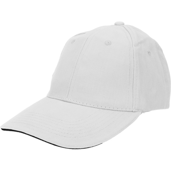 Czapka z daszkiem bawełniana 6 paneli, 260 g/m² CURTIS