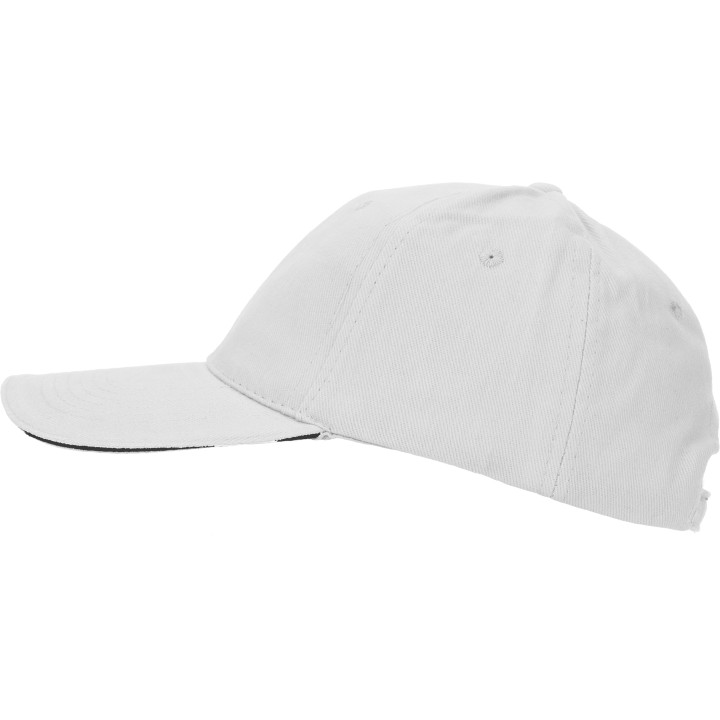 Czapka z daszkiem bawełniana 6 paneli, 260 g/m² CURTIS