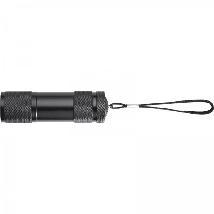 Latarka metalowa 9 LED DUNCAN