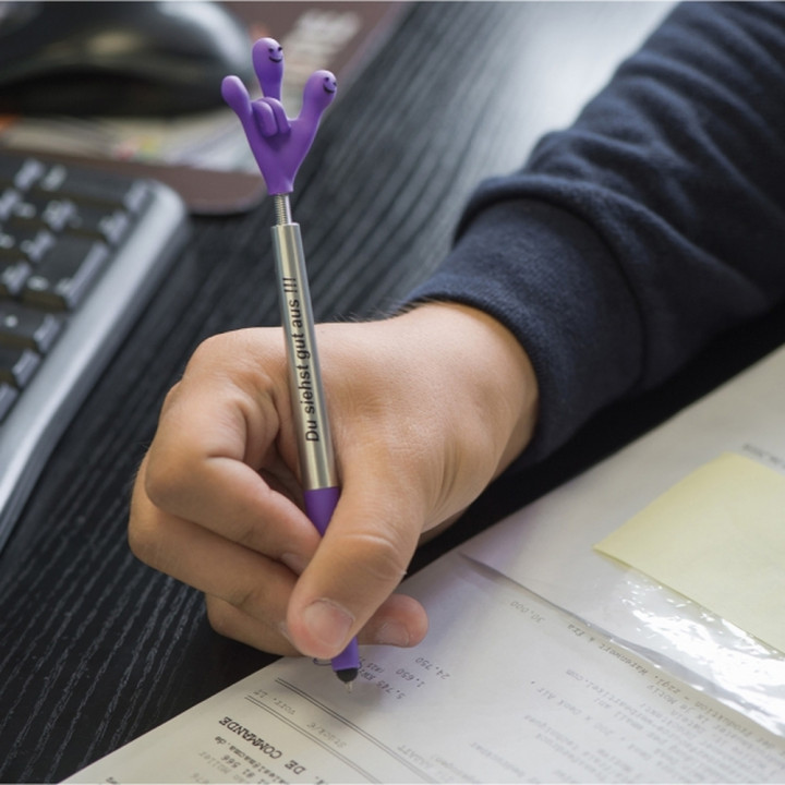 Długopis plastikowy touch pen Smile Hand CrisMa KARINA