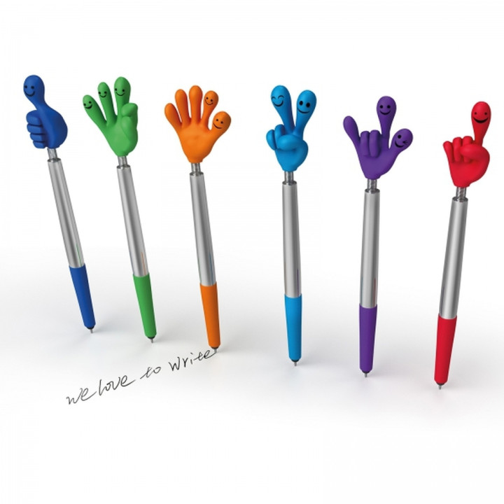 Długopis plastikowy touch pen Smile Hand CrisMa KARINA