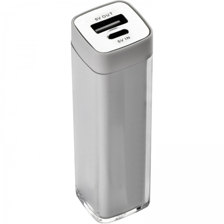 Zestaw podróżny power bank 2200 mAh i wtyczki JUSTIN