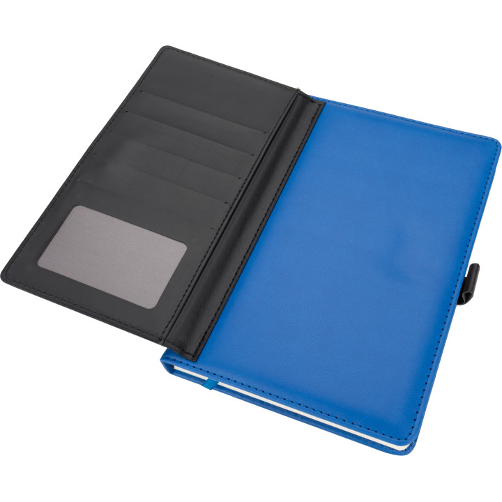 Notatnik A5 w linie z wizytownikiem MARTIN