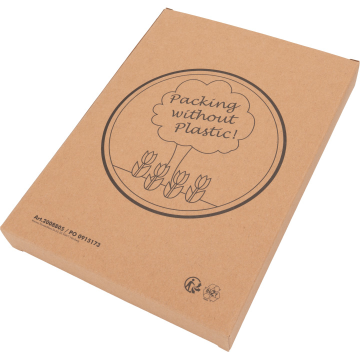 Notatnik A5 w linie z wizytownikiem MARTIN