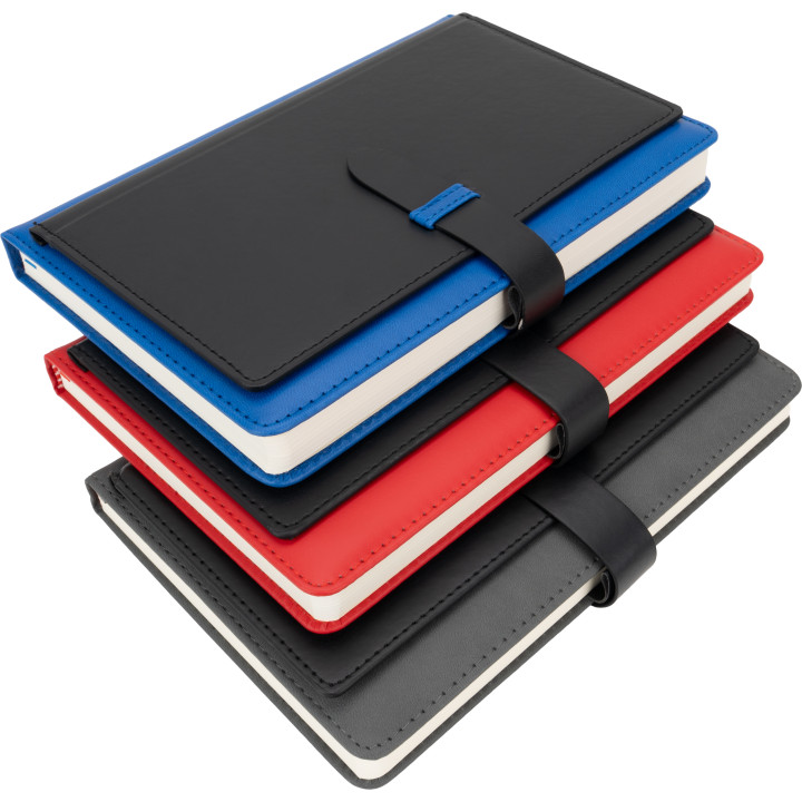 Notatnik A5 w linie z wizytownikiem MARTIN