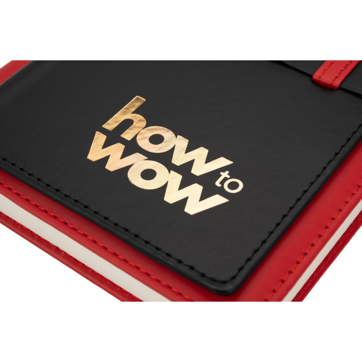 Notatnik A5 w linie z wizytownikiem MARTIN