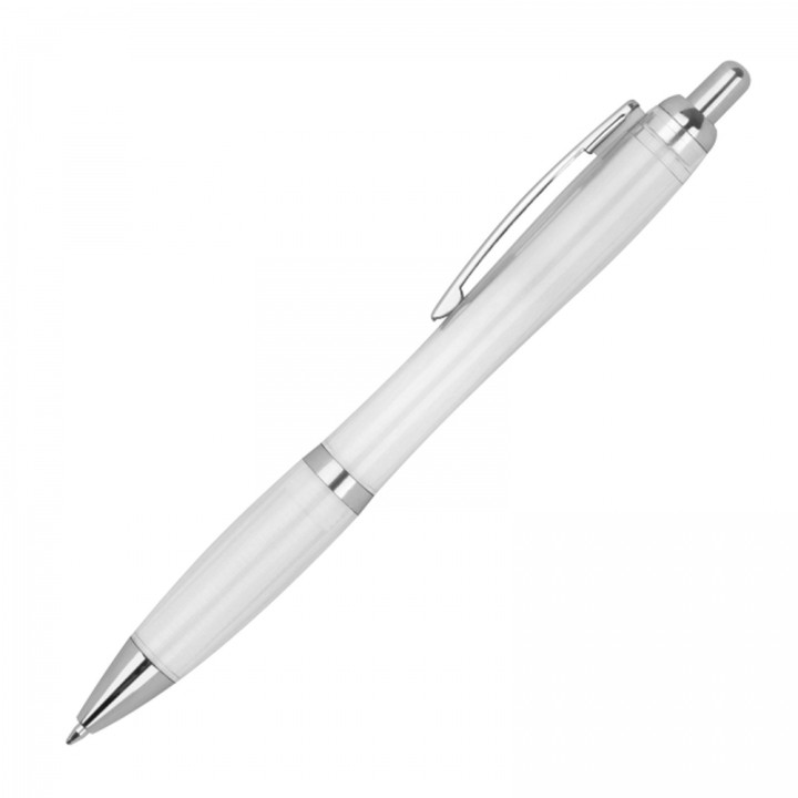 Długopis plastikowy transparentny JASMIN