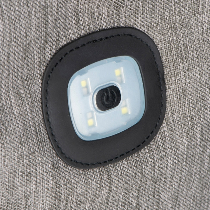 Plecak na laptopa z lampką LED SANDRO