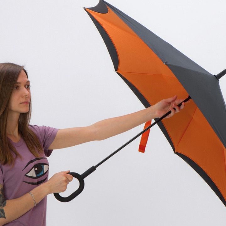 Parasol manualny odwrócony ø120 cm OLIVIA