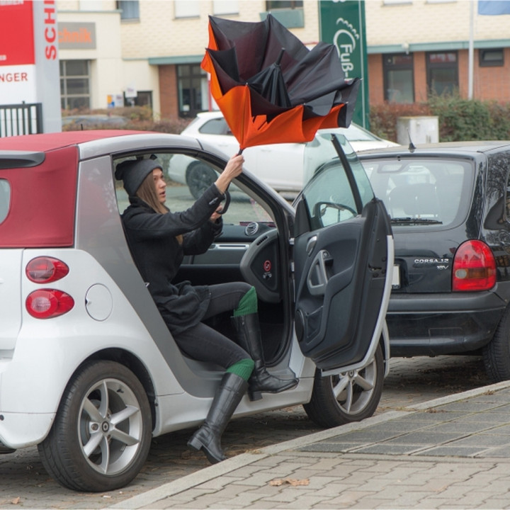 Parasol manualny odwrócony ø120 cm OLIVIA