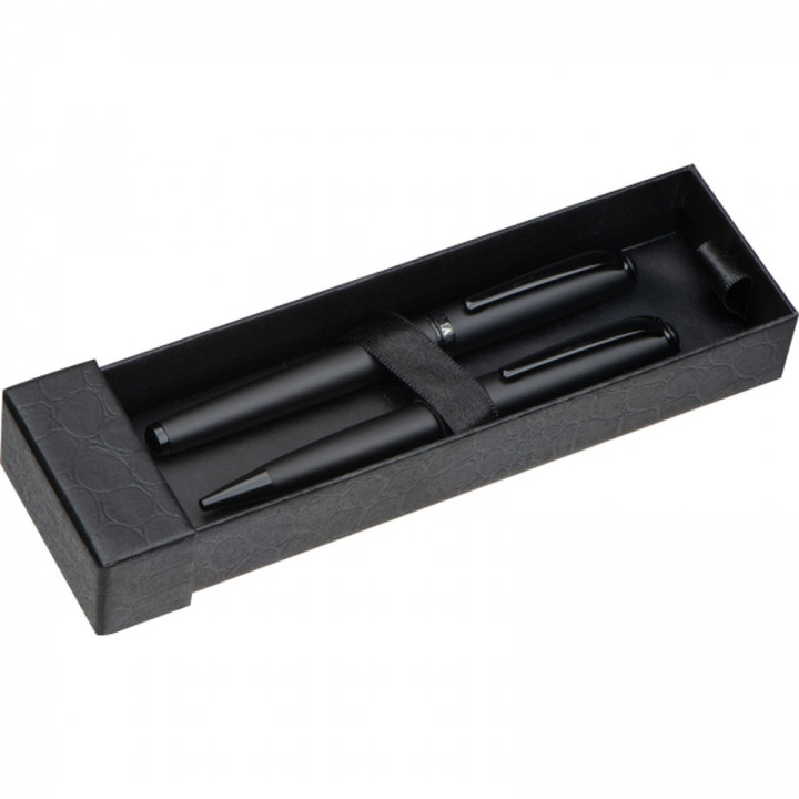 Zestaw piśmienny długopis i pióro kulkowe Mark Twain ELKE