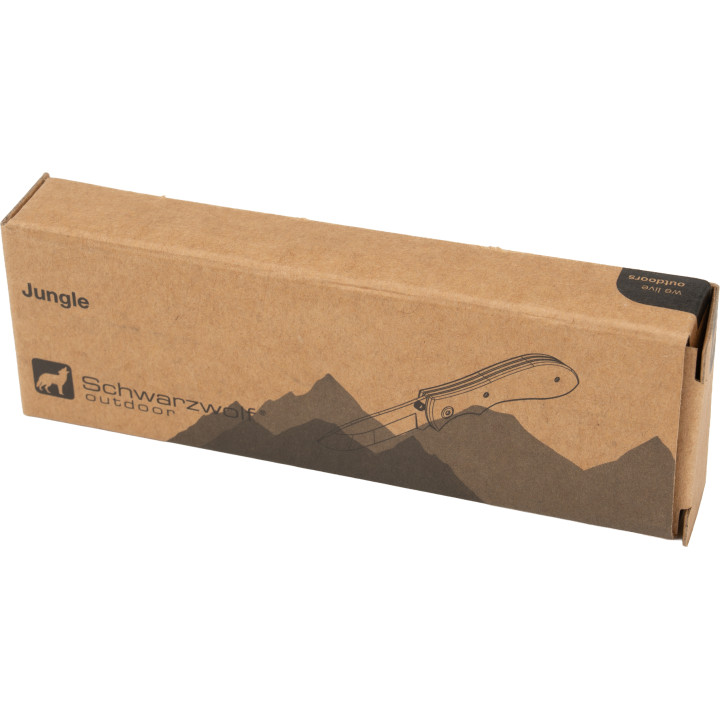 Nóż składany JUNGLE Schwarzwolf