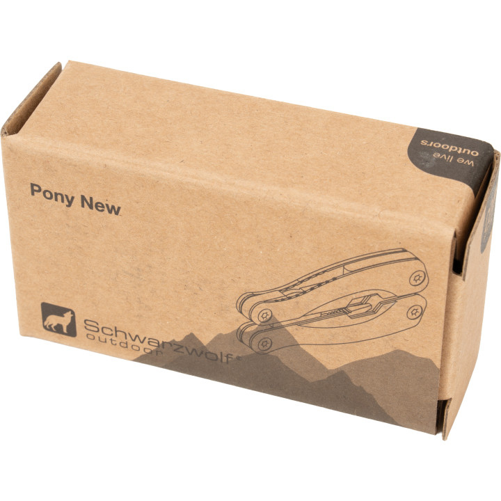 Narzędzie wielofunkcyjne PONY NEW Schwarzwolf