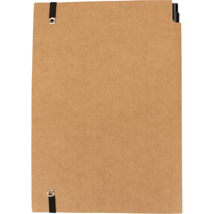 Notatnik A5 w kratkę z długopisem FELIX