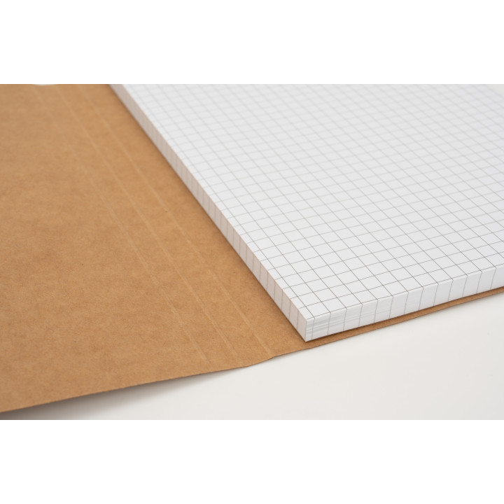 Notatnik A5 w kratkę z długopisem FELIX