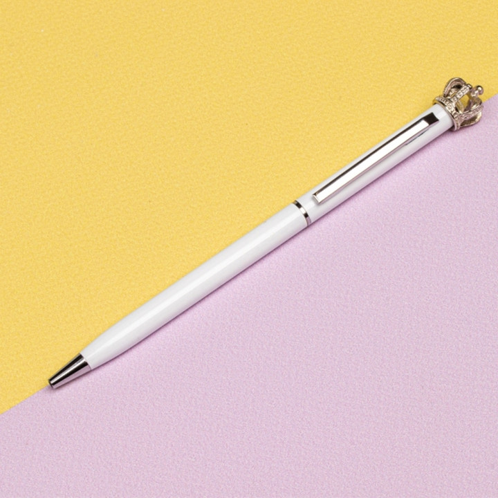 Długopis metalowy z koroną DYLAN