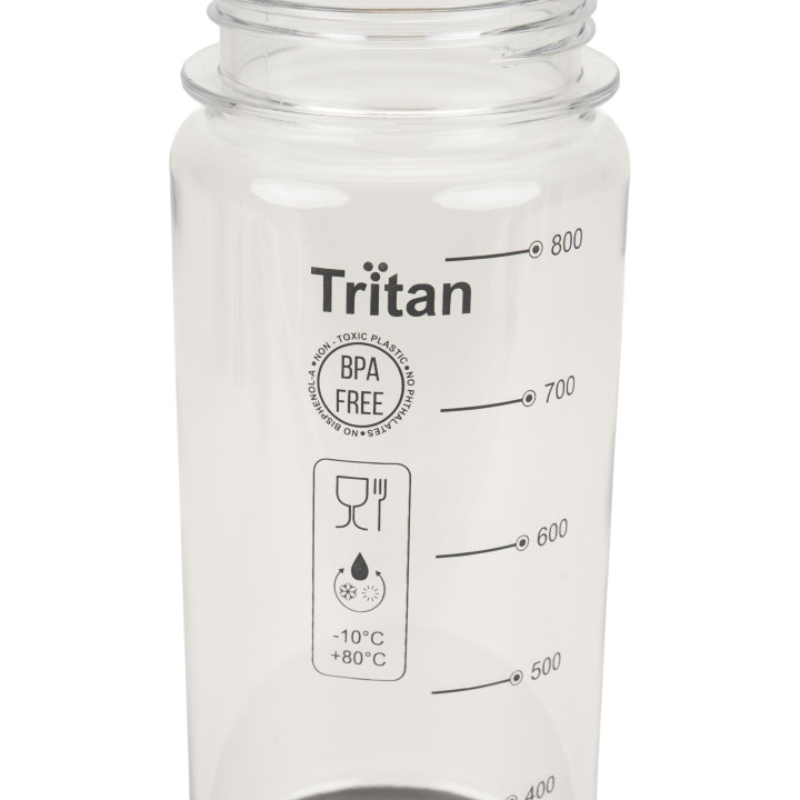 Butelka z tritanu 800 ml KIBO Schwarzwolf