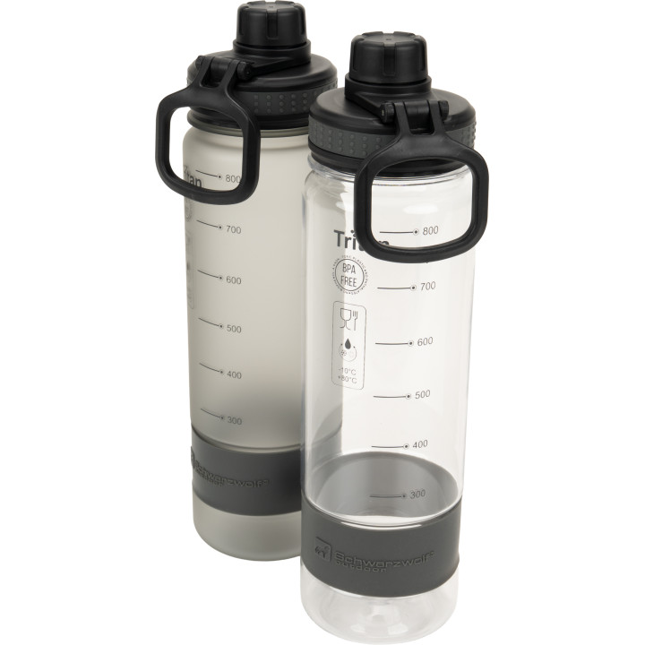 Butelka z tritanu 800 ml KIBO Schwarzwolf