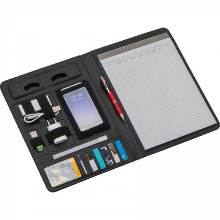 Folder A4 z notatnikiem w linie GABRIELE