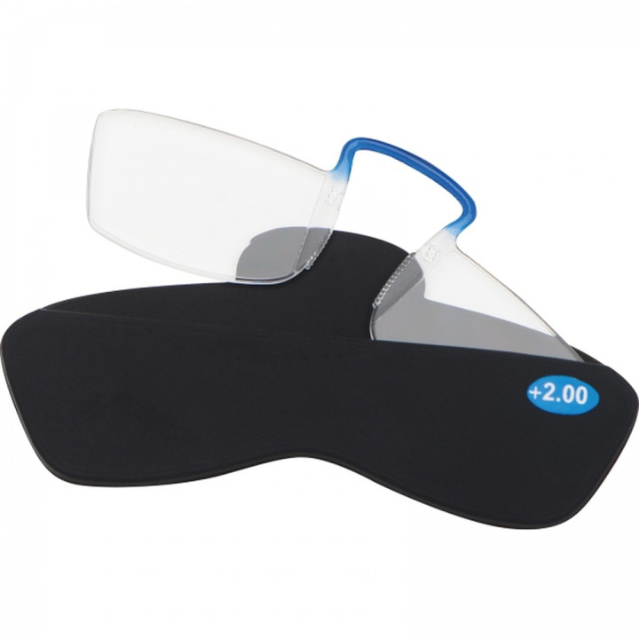 Okulary +2.00 z etui do smartfona CESARE