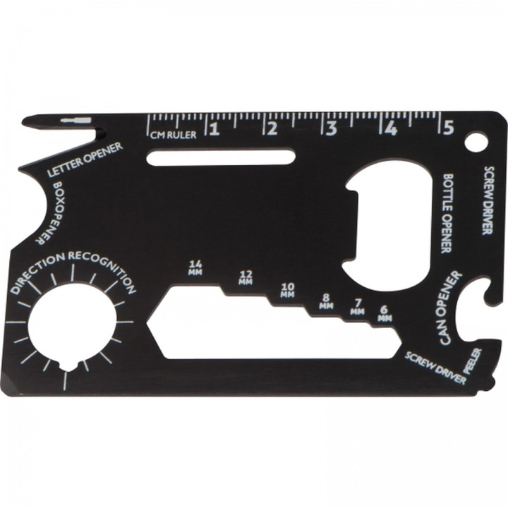 Narzędzie wielofunkcyjne karta survivalowa BENNO