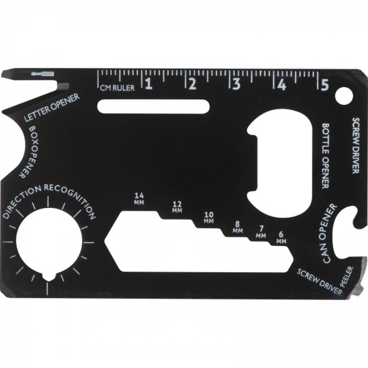 Narzędzie wielofunkcyjne karta survivalowa BENNO