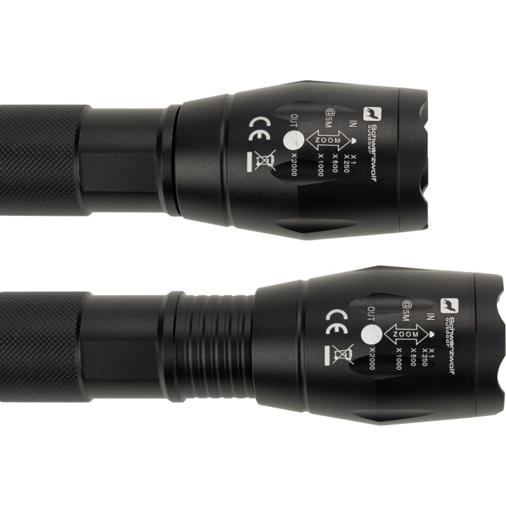 Latarka ANTELAO Schwarzwolf