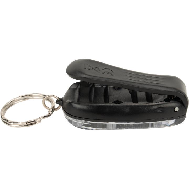 Latarka z brelokiem POSO Schwarzwolf